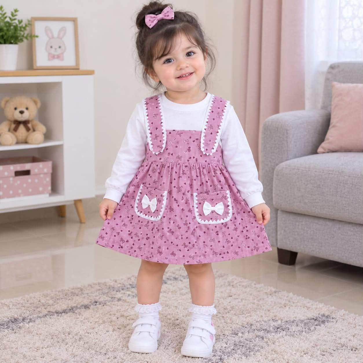 بدله بناتي قديفه L, XL, 2XL  تلبس من 6أشهر إلى 2سنه سعر الدرزن 35 الف
