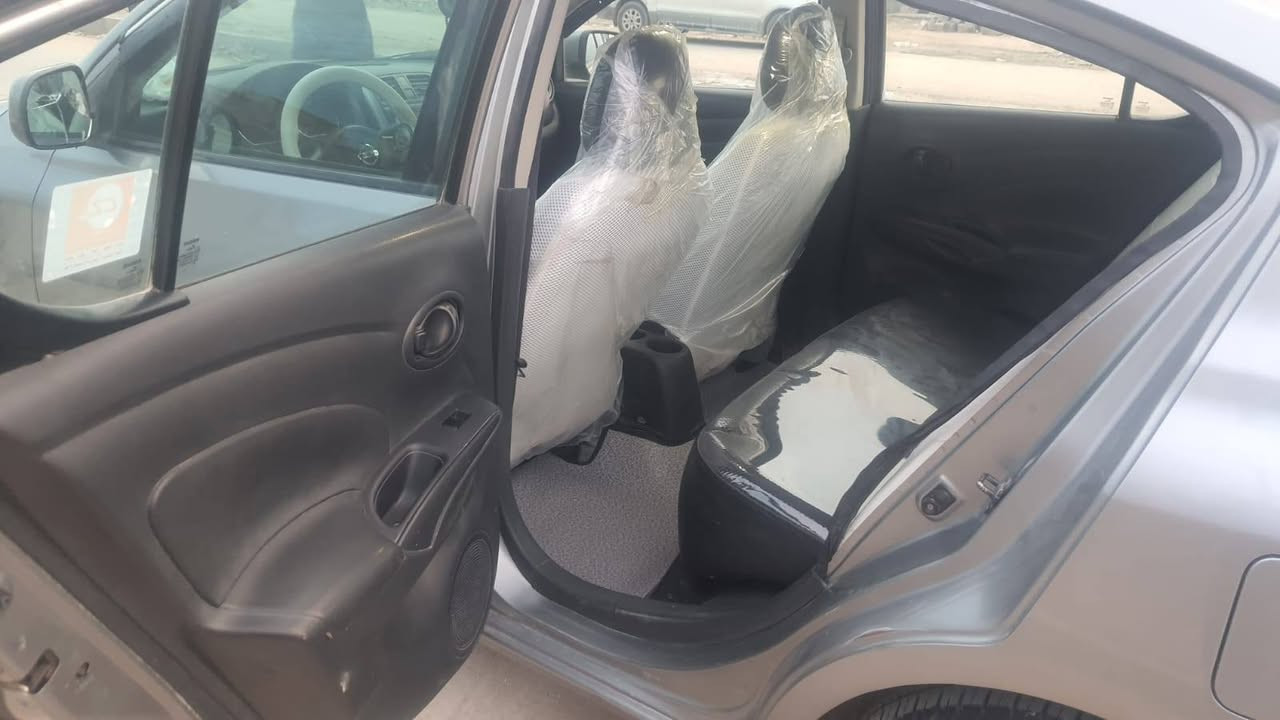 الناصرية الإسكان الصناعي 
السلام عليكم نيسان فيرسا موديل ٢٠١٢ مكينه وكير كفاله حدادية جديدة وتبريد شغال مبدل جاملغ وبنيد مبدل سيارة استخدام شخصي الاستفسار الإتصال على رقم *********** رجاء اني مكلف بنشر تصال ع صاحب سيارة السعر ٧٣
