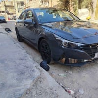 الانترا ٢٠٢٣ هايبرد  حادث مرفق بالصور   بدون لغد  بدون شاصي  ماشيه ٥٤ ...