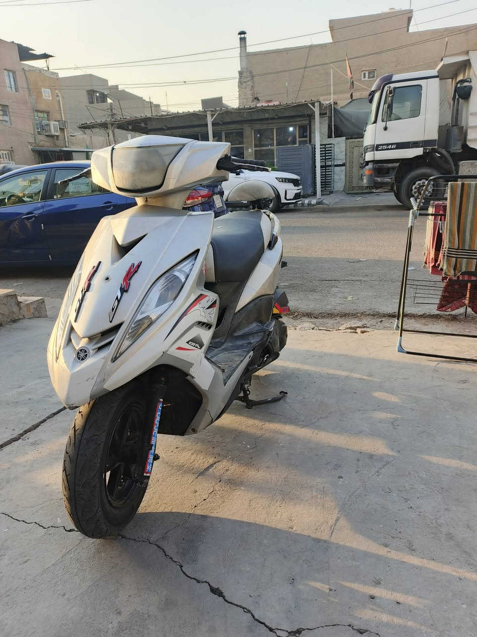 سلام عليكم شباب دراجه GTR دراجه متروكه صار فتره شغاله نكره سلف
كهربائيات كله شغال 
(بس بيه خمده) سعر 650 قفل 🔒 مكان بغداد جديده  ***********
