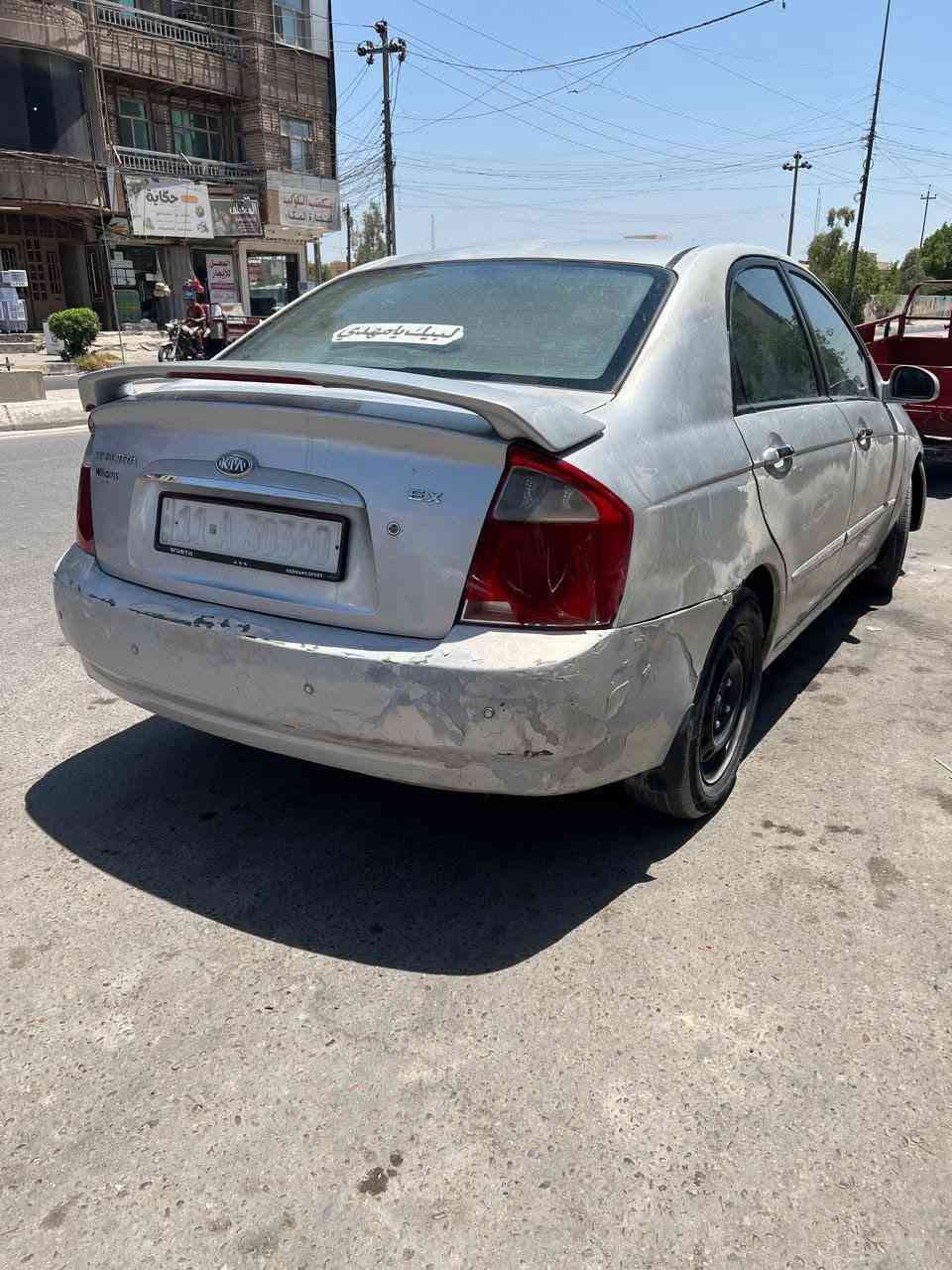 سلام عليكم سبكترا موديل 6خصوصي لون رصاصي بلاد حادثه مامي فقد جاملع او بنيد بيهه بعض نواقص سعره 62ورقه بيهه مجال لطيبين وحك جيه لمو جاد لاا يكسر بحلال لعالم  رقم بغداد اب اسمي رقم لهاتف ***********مكان سياره كربلاء
