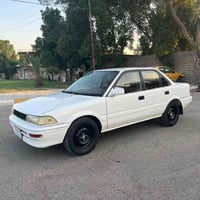 سلامً عليكم كورلاه موديل 1991سياره مكفوله من ضربه وتبديل بيه صبغ حزم ف...
