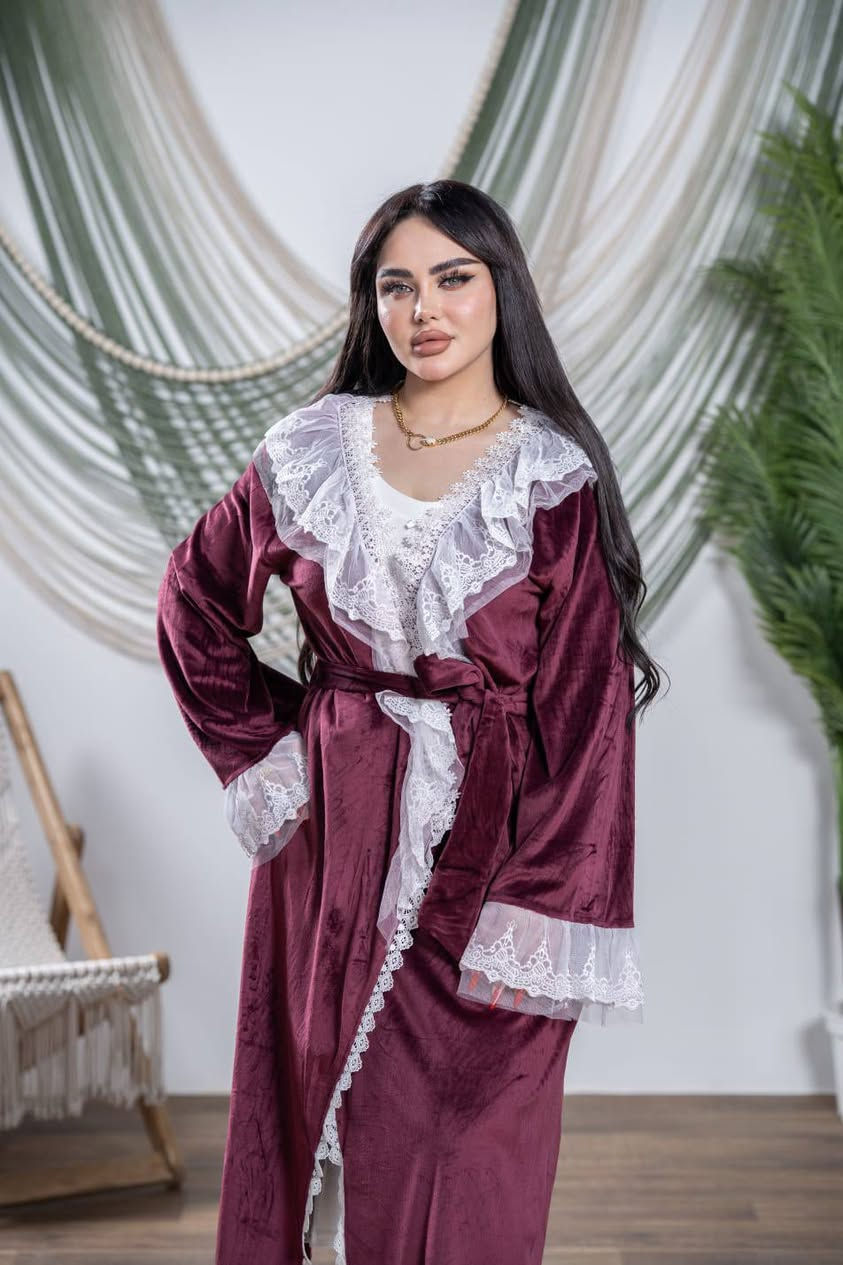روب قصير • قديفة سوفت • M-L-XL-2XL
