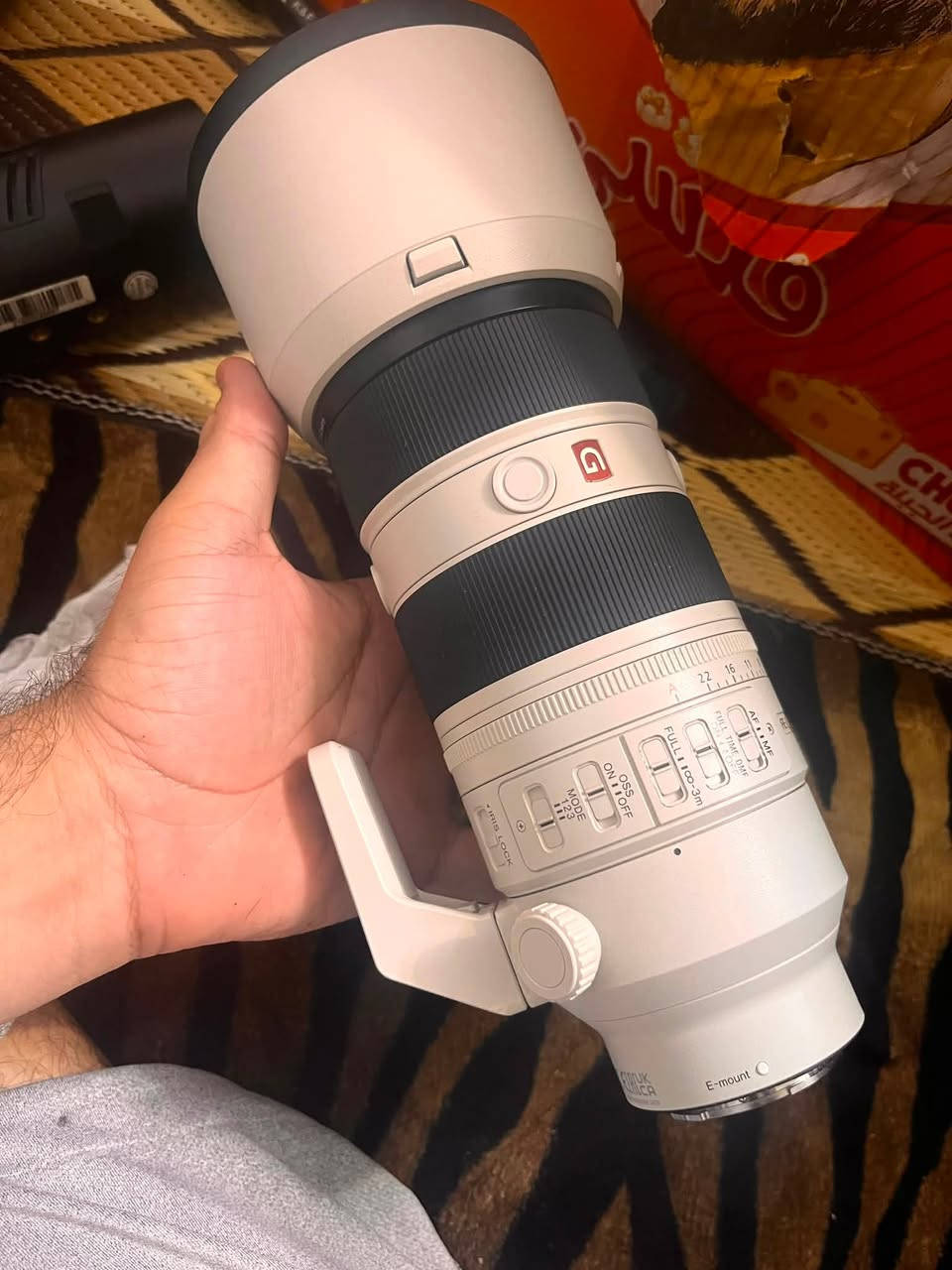 السلام عليكم عدسة سوني 70-200 GM نظافتها 100‎%‎ مستخدمه 5 مرات فقط
سعرها مليونين و400 بيها مجال بسيط للشراي

مكاني بغداد رحمانية الجعيفر ***********
