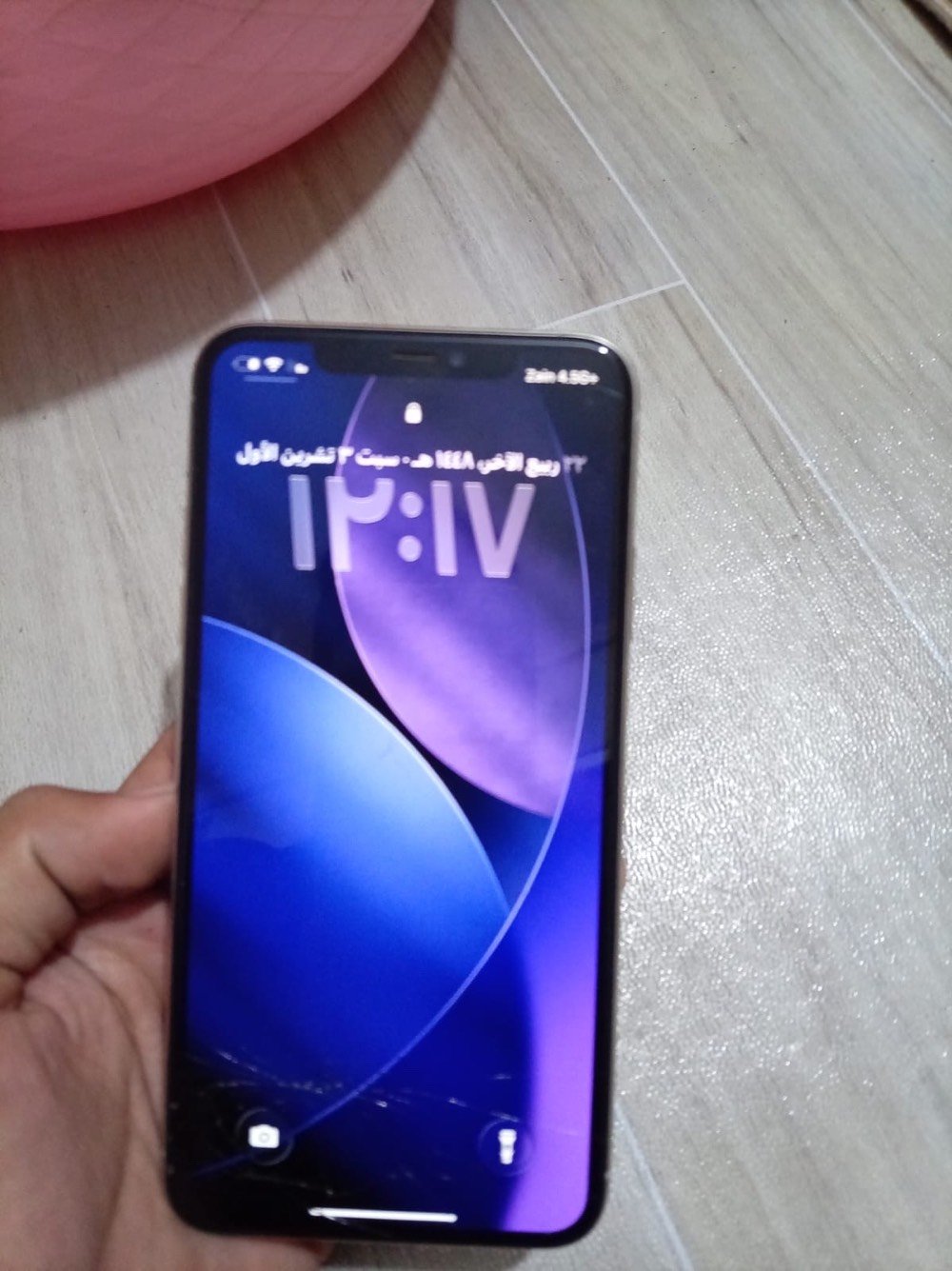 آيفون 11 برو ماكس • بطاريته ١٠٠ • فيس ايدي معطل