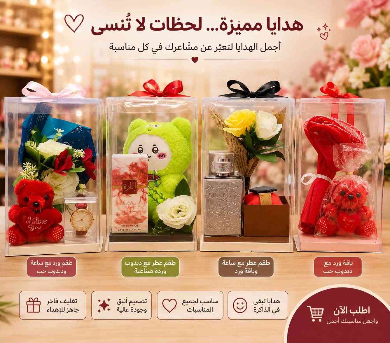 #هدايا فاخره وانيقه😍❤️
بأسعار مناسبه جدا 🫡
الانبار قضاء هيت حي الجمعيه شارع حامي مقابل مجمع الملكه
***********
لدينا توصيل داخل هيت ولجميع المحافظات 🌹
