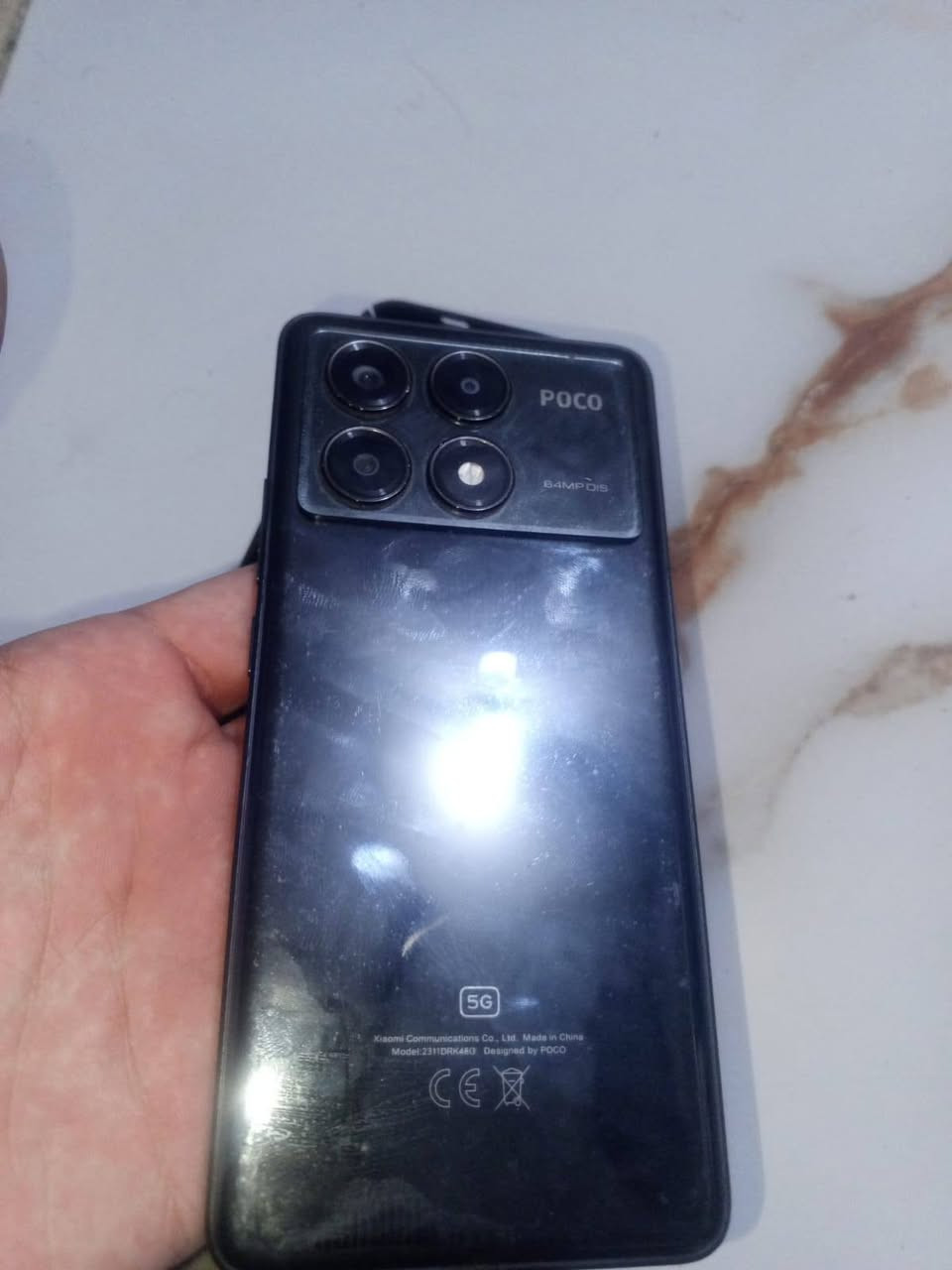 سلام عليكم..... 👌للبيع
@POCO.  X6. pro. 5G

ذاكره 512

بطاريه 5000

سعر الجهاز 300

الجهاز مكفول ماممبدل بي اي شي✅

المكان بغداد 👌

الاستفسار 👇

***********
