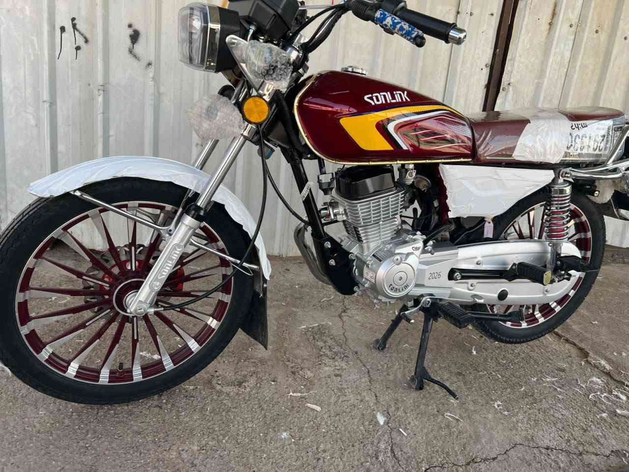 سلام عليكم ورحمة الله،
درجة  SPFلبيع سونلك الاصلي

  🚳 موديل 2026

✅ :محرك لون ابيض يعني مايبن بي خدش ولازنجار،200 ضاغطه وزنجيل 

™️ :اخو جديد

السعر:مليون و100 وبي مجال

للاتصال:***********
