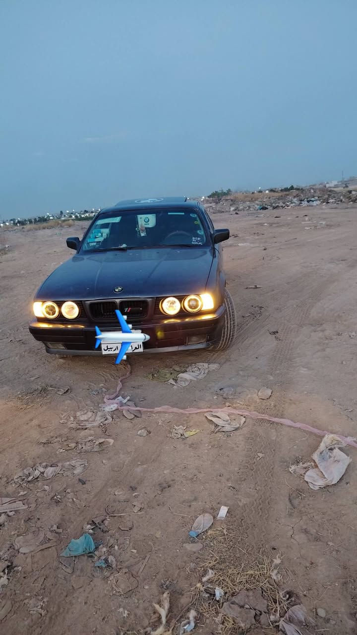 بي ام 520 • محرك جديد • رقم اربيل