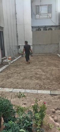 ترتيب حدايق • كركوك • ثيل اصطناعي