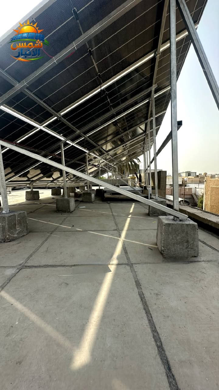 منظومة شمسية • إنفيرتر GoodWe 12kW • بطارية Pylontech 16kWh