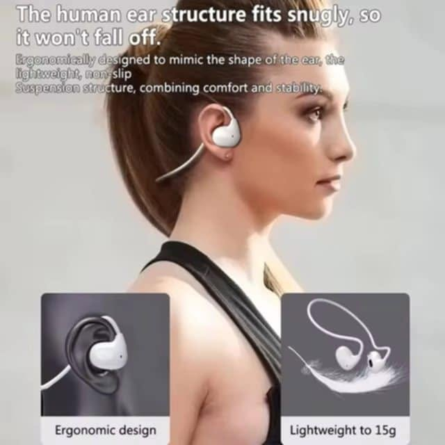 🎧✨ سماعات تعليق خلف الأذن بصوت نقي وواضح للموسيقى والمكالمات 📞🎶

تصميم مريح وثابت 🔇
بطارية طويلة مع شحن سريع ⚡
تحكم سهل بالموسيقى والمكالمات 🎵

استمتع بصوت استثنائي في كل مكان! 💫

السعر 10 الاف دينار بس
للتواصل يوجد واتساب:  ***********
