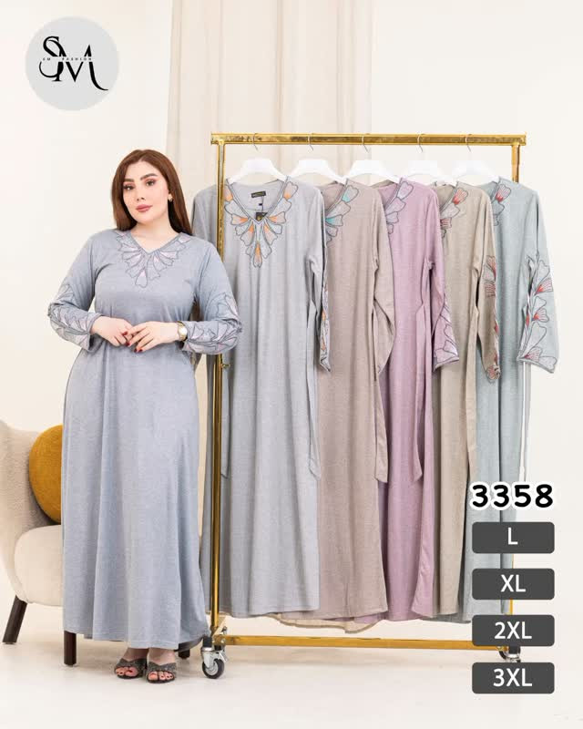 ٣٣٥٨ • L-3XL • ملابس