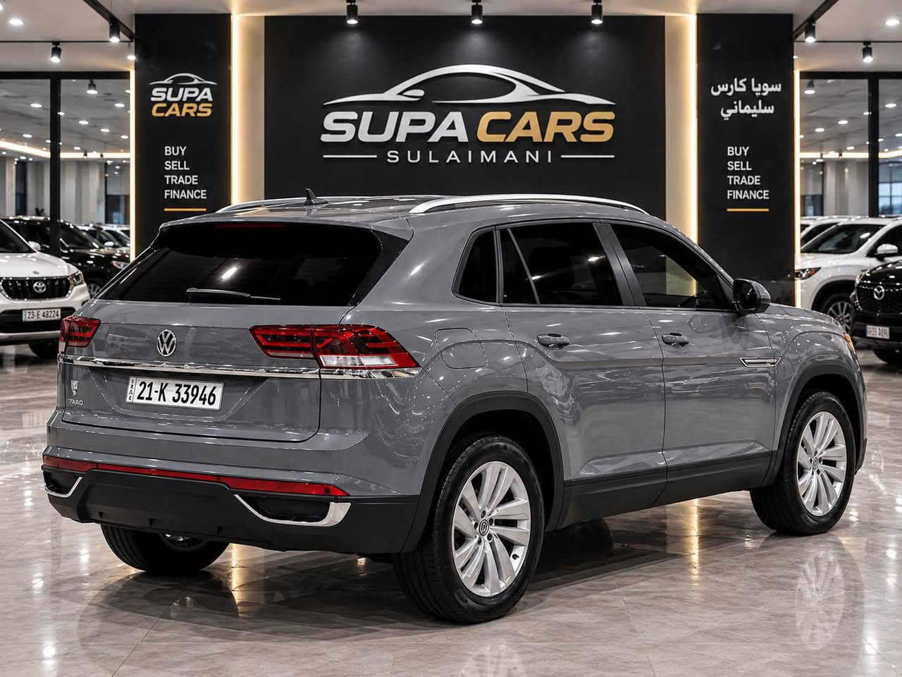 🚙 Volkswagen Atlas Cross Sport 2021 🇩🇪

🎨 ڕەنگ: چیمەنتۆی (سمنتی)
⚙️ مەکینە: ٤ پستۆن تۆربۆ
👥 ٥ نەفەری
                                                                                
✅ دۆخی ئۆتۆمبێل:
• تەنها ١ پارچە بۆیاخ، بێ ناوگرتن
• هەزە و بەرادی تازەیە
• سەنەوی بە ناوی خۆمەوەیە

⭐️ مواسەفات:
• ڕاداری ٣٦٠°
وایەر لێس چارگەر
• کامێرا
• کوشن کارەبا
• کوشن هیتەر 🔥
• کوشن جلد
• سوکان هیتەر 🔥
• شاشەی گەورە
• شەغال بە کۆنتڕۆڵ
• لایتی LED و زینۆن 💡
• سیستەمی خەتی جادە
• برێکی بەسمە
• Auto Hold
• حاسەی دەعامی

💵 نرخ: ١٨٣وەرەقە — کەمێک مەجال هەیە

📍 شوێن: سلێمانی

📞 بۆ زانیاری زیاتر و بینینی ئۆتۆمبێل پەیوەندی بکەن:
☎️ ***********
☎️ ***********

«»«»«»«»«»«»«»«»«»«»«»«»«»«»«»«»«»«

🚙 فولكس فاجن أطلس كروس سبورت 2021 🇩🇪

🎨 اللون: سمنتي (Cement)
⚙️ المحرك: 4 سلندر تيربو
👥 5 ركاب

✅ حالة السيارة:
• صبغ قطعة واحدة فقط، بدون ضرر داخلي
• الهزه  والبراد جديد
• السنوية باسمي

⭐️ المواصفات:
• رادار 360°
وايرليس جارجر 
• كاميرا خلفية 📷
• مقاعد كهربائية
• تدفئة المقاعد 🔥
• مقاعد جلد
• تدفئة الستيرن 🔥
• شاشة كبيرة
• تشغيل عن بُعد بالريموت
• إضاءة LED و Xenon 💡
• نظام المحافظة على المسار
• بريك بصمة
• Auto Hold
• حساسات الصدام

💵 السعر: 183ورقة — مجال بسيط

📍 الموقع: السليمانية

📞 للاستفسار ومزيد من المعلومات:
☎️ ***********
☎️ *********** السليمانية, العراق
