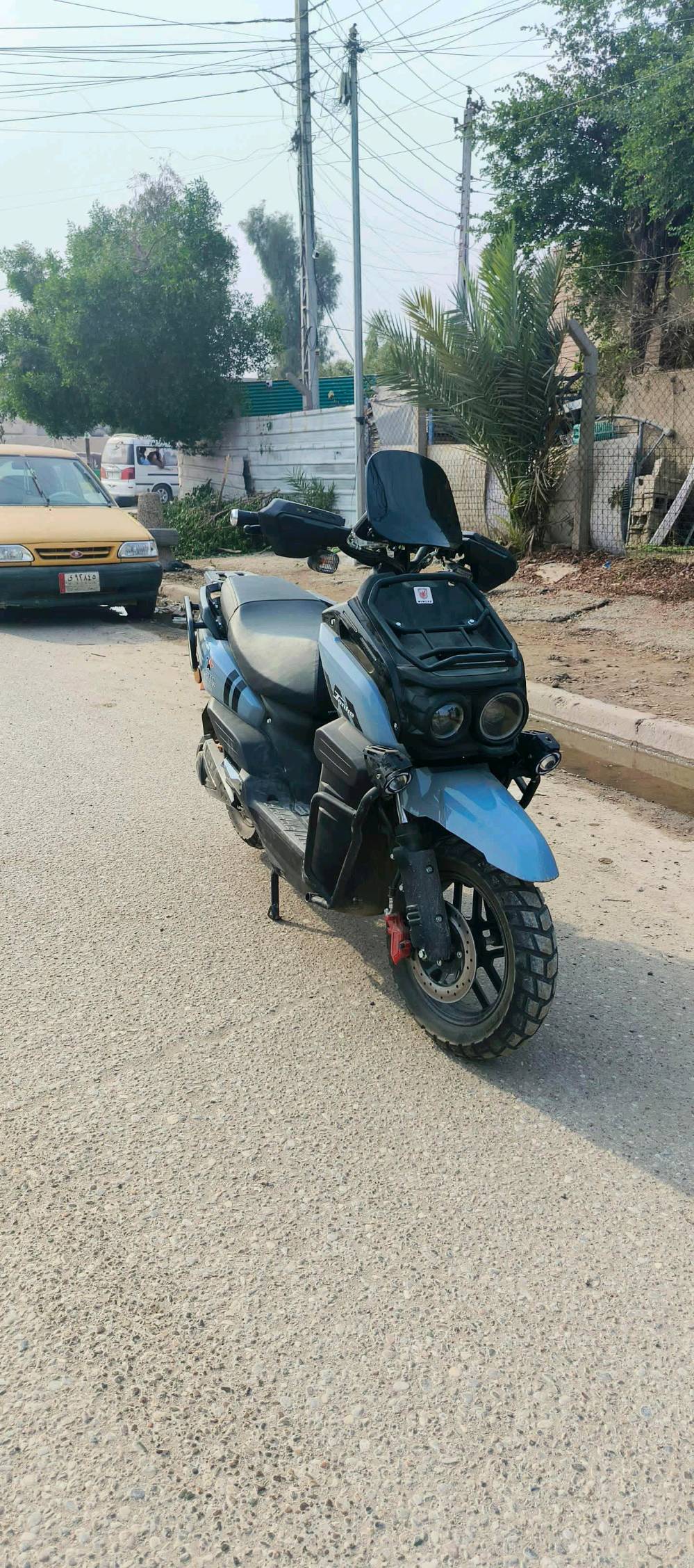 دراجه شحن اباتشي سته بطاريات دراجه نضيفه