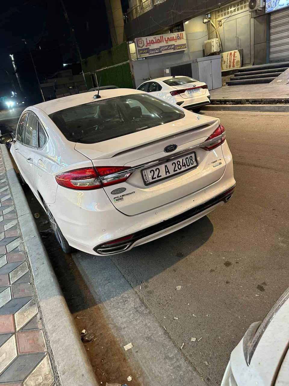 فيوجن • ٢٠١٨ • حادث خلفي