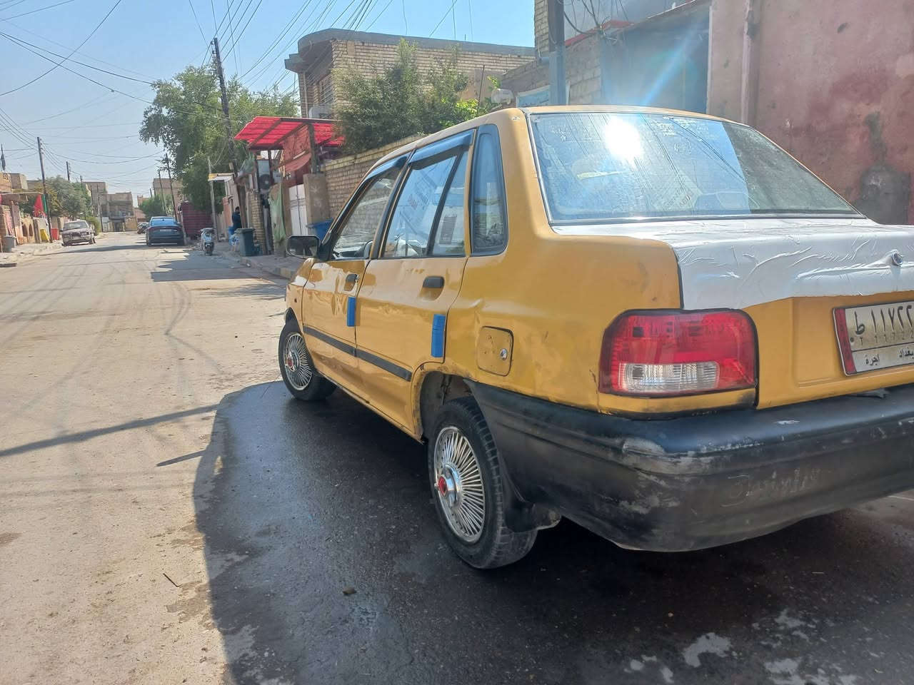 سلام عليكم ساببه مديل 11 الماني بغداد محرك البارحه بليل جفته بعده عل سحك حورته بسأتم ورنكان ياباني الله شهد كله بجيس كلفني 450 الف سنويه ساحبلها طبق الأصل حته غرامه ماعليها كير ومكينه تخم تاير باتري كله جديد كهربائيات مسجل كله شغال بس بيها جاملغ ليمنه موحلو فقط ترايك وين متريد كله جديد قبل ساعات طلعت من تجفيت ب1وبيها مجال بسيط حك جيه مكان بغداد الحسينيه *********** شراي يتصل  بدون اتكفل بكلشي
