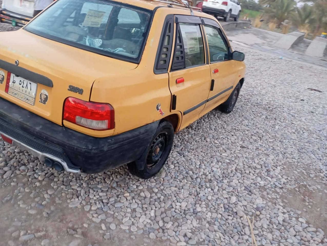 سلام عليكم سايبه ٢٠٠٩ رقم بغداد سنويه لل٢٧ بيهه خياسات قليله وضربه بالجاملغ الخلفي الكير الرابع يفلت ومكينه مابيهه شي تايرات جدد تبريد عطل كهربائي مطلوبه غرامات ورقتين مداور موجود
السعر ٢٠ وبيهه مجال المكان بابل شوملي العويديين
*********** 
سلام عليكم سايبه ٢٠٠٩ رقم بغداد سنويه لل٢٧ بيهه خياسات قليله وضربه بالجاملغ الخلفي الكير الرابع يفلت ومكينه مابيهه شي تايرات جدد تبريد عطل كهربائي مطلوبه غرامات ورقتين مداور موجود
