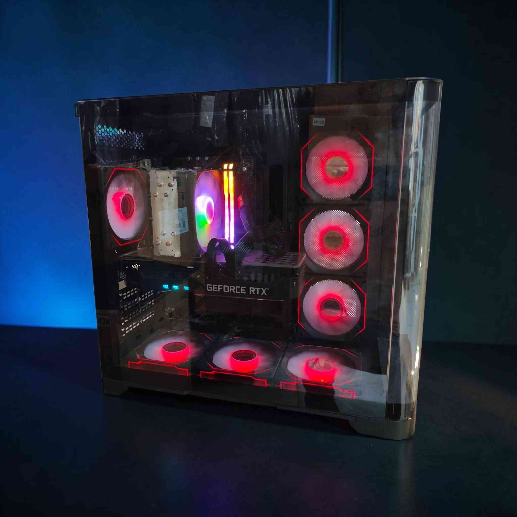 CPU: Core i5 14400f

Ram: 2x16 32GB ddr4 3200mhz Corsair

Hard: 512 ssd nvme

GPU: RTX 3080 12GB Palit Gaming pro

Bord: asrok b660m

PUS: Antec BP650 650w gold +80

Cooler: Air cooler 1 fan

Case: Midtower 7 fan ARGB Dual glass

بۆ قسەکردن لەگەڵ ئێمە نامە بۆ پەیج بنێرە نامە بۆ واتس ئاپ 
***********

لینکی تێلیگیرام 
https://t.me/cyrax_gaming0

نرخی 975$
