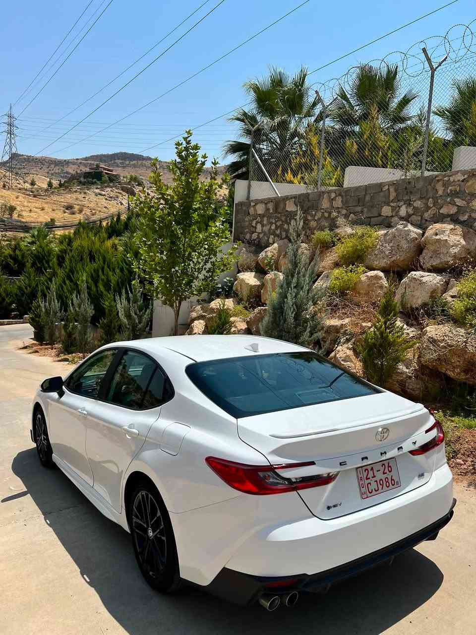 السلام عليكم
Camry SE 2025 Hybrid / كامري

محرك  2500cc بانزين / هايبرد

السيارة للبيع فقط 💯

الضرر : بابين تبديل و صبغ + جاملغ امامي صبغ جهه السايق + جاملغ خلفي شبر صاير صبغ

السيارة ماشيه : 25 الف

إرباكات فقط برده وراجع سيستم

بجم و خلف السيارة كبس كبس 💯

المواصفات
• شاشة كبيرة
• كاميرا خلفية
• حساسات خلفية• 
• رادار امامي
• مانع تصادم
• محدد مسار
• تصحيح مسار
• مثبت سرعه
• مانع انزلاق
• استيرنق متحرك
• تحكم طارة
• نقطة عمياء
• مانع تجاوز
• حساسات مانع تجاوز
• بصمة تشغيل
• دخول ذكي
• شاحن ويرلس
• اضوية اماميه زنون LED
• اضوية خلفية LED
• ليد زنون نهاري
• ويل قياس 18
• نظام ECO + TRIP 
• نظام GPS + خرائط
• نفكيشن
• 3 أنظمة قياده ECO / Normal / Sport 
• اوامر صوتيه
• بلوتوث
• مدخل USB 
كفاله كير مكينه

السعر : 220

مكان السيارة دهوك

***********  كورك / واتساب
