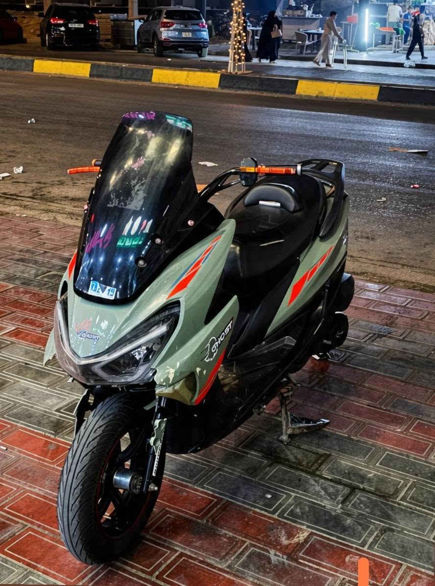 للبيع: دراجة Ghost سبورت مميزة 🔥​• حجم المحرك: 150cc (محرك قوي) 
• : لون زيتوني.. موديل2024

السعر: 600 ألف 

• المكان: كربلاء المقدسة

​للتواصل والاستفسار: ***********
