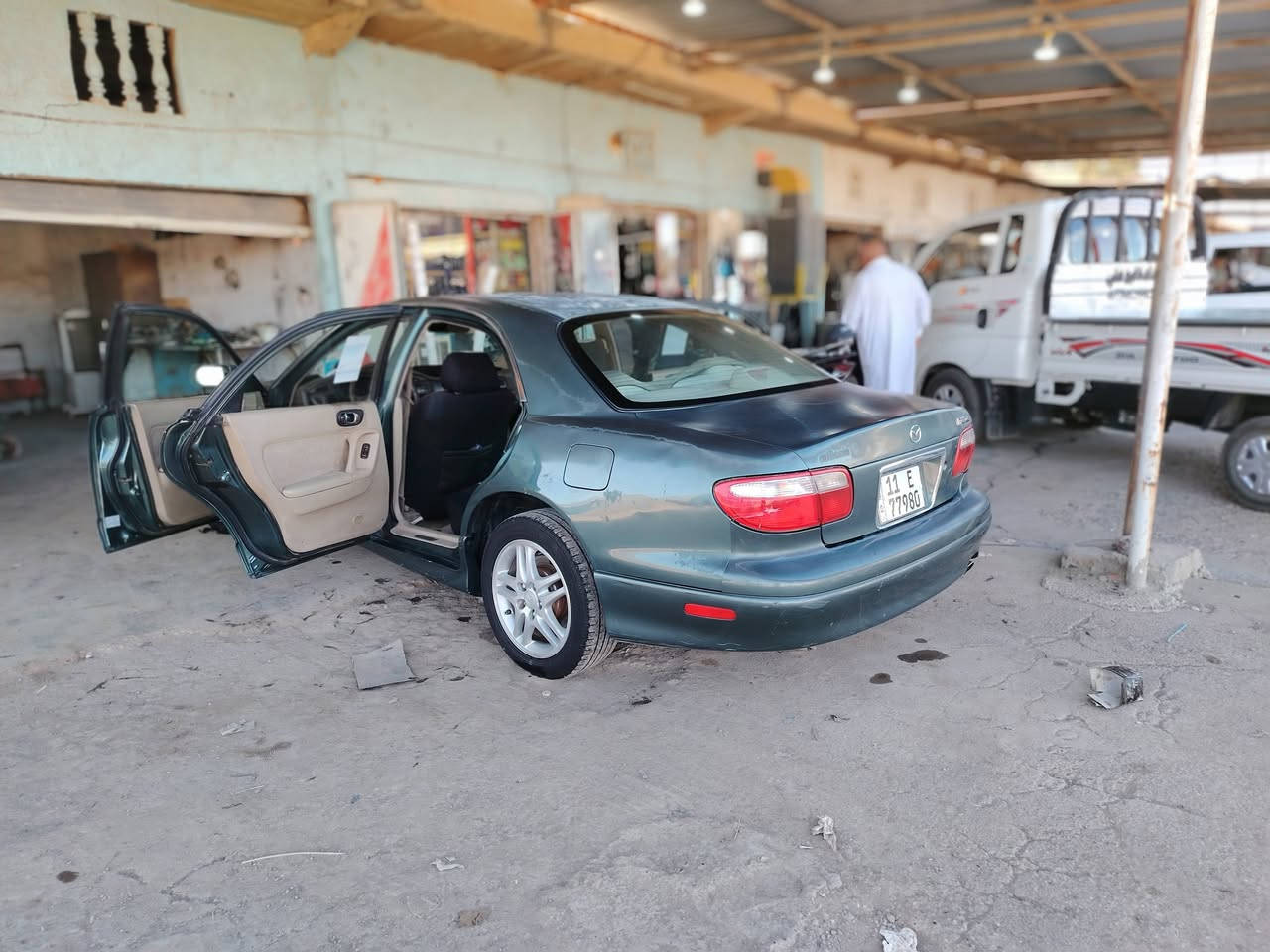 مازده موديل 2000 للبيع مكينه 6سلندر نضيفه رقم بغداد دولي السعر 47 ورقة ***********
