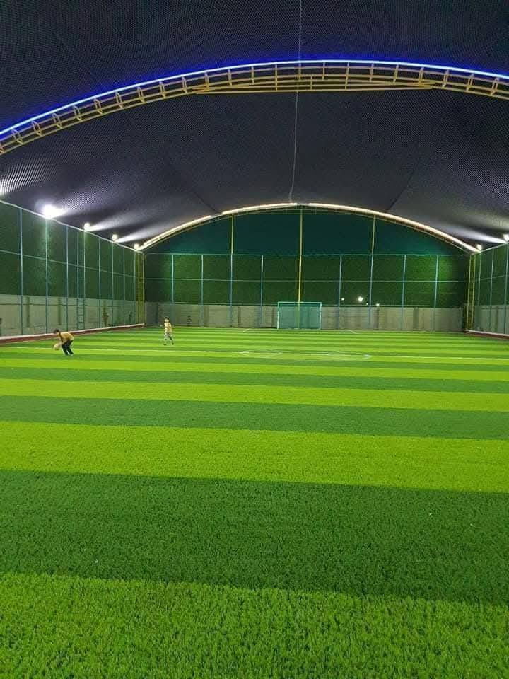 تجهيز ملاعب • ملاعب خماسية • تارتان