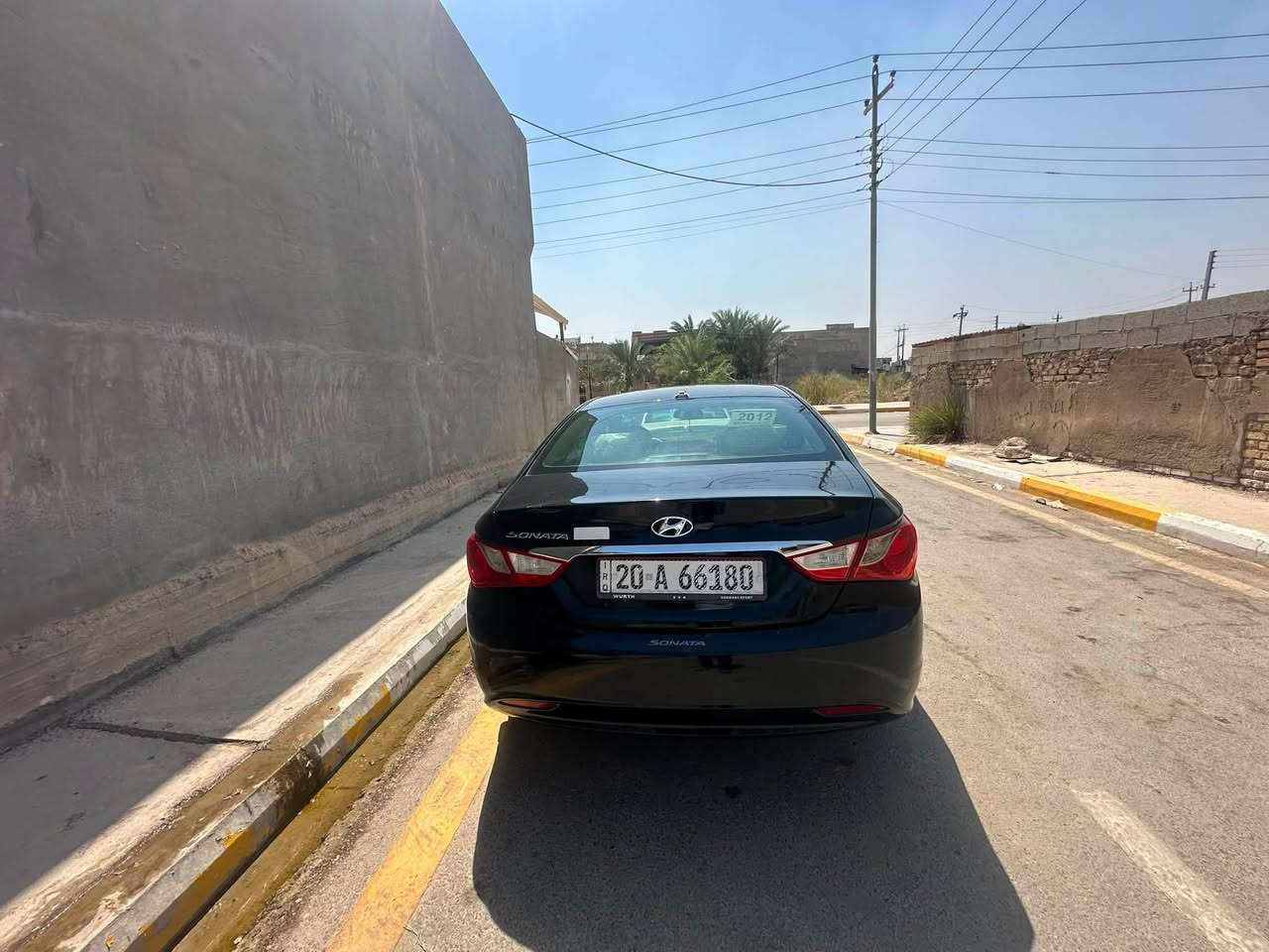 ‏سلام عليكم سوناتا موديل 12 وارد أمريكي ضرر ثلاث قطع بدون داخل بدون إرباك السيارة جاهزة من كل شيء تبريد مكينة صدر تخم تاير كله جديد السعر 85 مكان السيارة ديالى رقم السيارة ديالى أرقام سنوية وهزا كله جديد(***********
