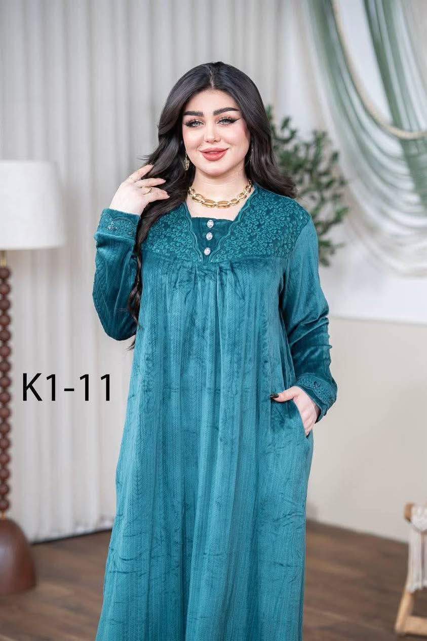 دشداشه مخمل • جاكار تونسي • مقاسات L-XXXL