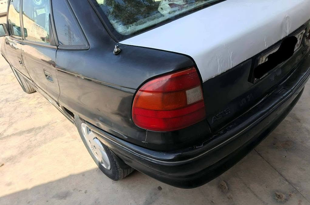 اوبل استرا موديل1994
رقم اربيل سنوية جديد لحد2030شرط تحويل
محرك 16 كير عادي  
بيها كوبون بانزين 
سيارة مابيها حادث شرط مكفول
السعر33ورقة وبيها مجال بسيط 
مكان طوز خورماتو 
*********** طوز, صلاح الدين
