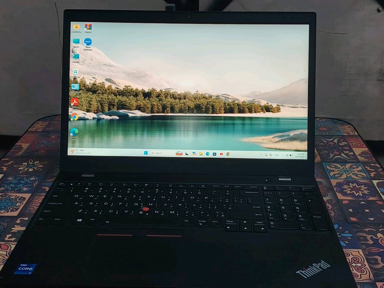 السلام عليكم، لابتوب  نظيف جداLenovo ThinkPad L15 للبيع مستعمل لمدة سنة، المواصفات:
الجيل 11 
Corei7
256 GB SSD
16 GB
السعر 390 الف هو ومستلزماته المعروضة

الموقع :بغداد الحرية

للتواصل الرقم التالي:***********