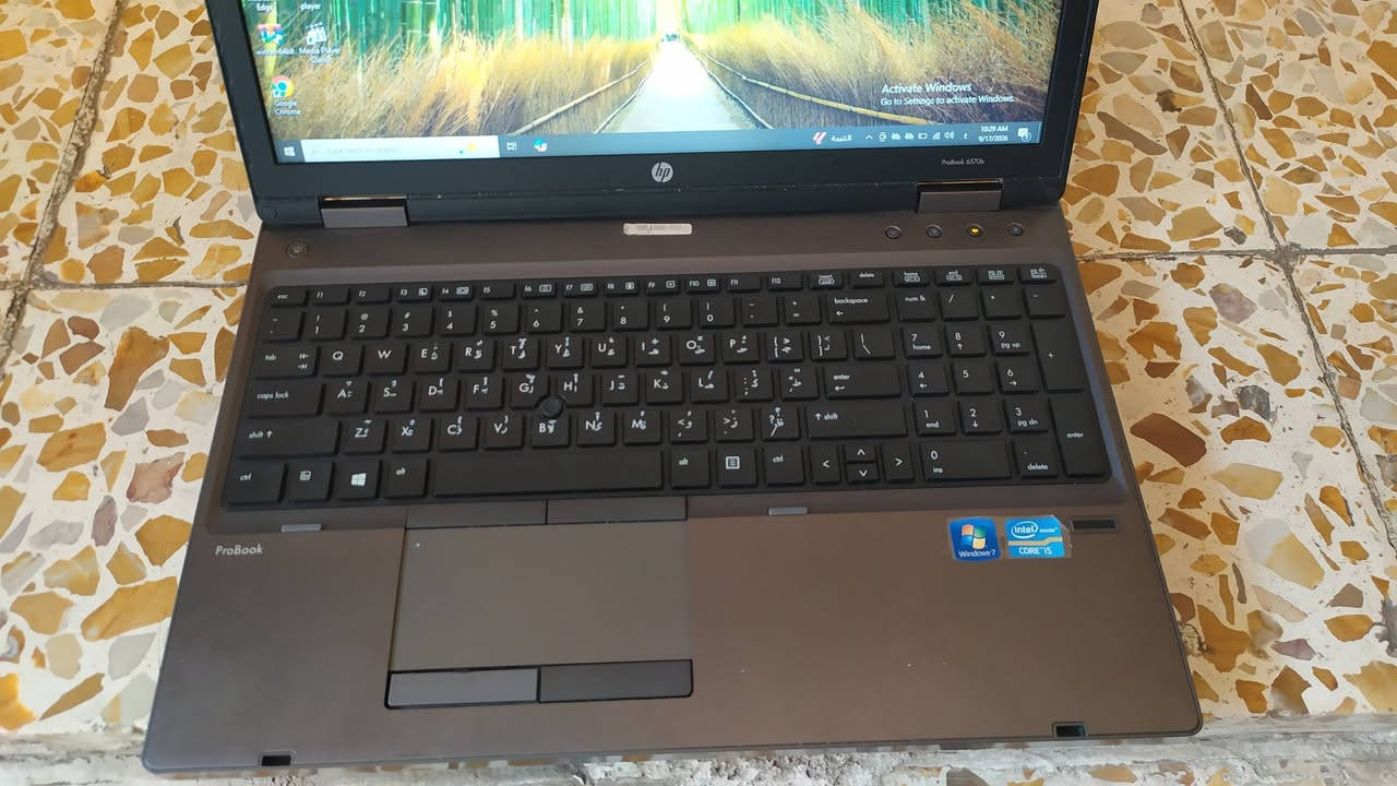 لابتوب hp الحجم الكبير pro Book نضافة فول ويحتوي على بصمة ومشغل Dvd كوراي 5  حجم الرام 8 الهارد نص تيرا 500  ،،بطارية تقريبا اكثر من ساعتين 
السعر ١٧٠ وبي مجال 
للتواصل ***********
