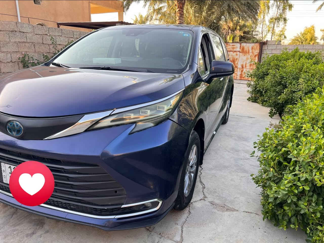 سينا مديل ٢٠٢١هايبر بانزين بيه صبغ قطعتين ونص ربع البنيد +جاملغ وباب اليمين بدون دواخل رقم بغداد خصوصي نكليزي بسمي لون السياره نيلي سياره موصفاتXLEموصفات معروفه السياره مامفتوح بيه اي شي.السعر اتصل ***********
