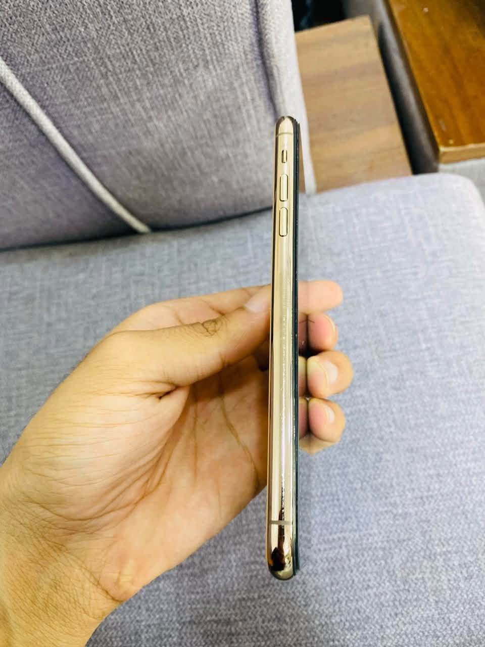سلام عليكم ايفون11برو ماكس جهاز نضافه100/100 صوت تصال نترنيت فولل مبدل فقط شاشه اصليه شرط ذاكره256 بطاريه74فيس ايدي وكف سعره350وبيه مجال الطيبين مكان  رمادي سجاريه متواجد خاص او بل رقم ***********
