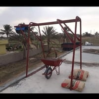 ونش تصعيد • مواد بناء
