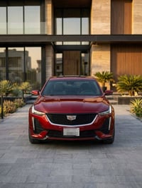 للبيع | Cadillac CT5 Sport 2023 ___ رقم بغداد  ___  لون أحمر دم الغزال...
