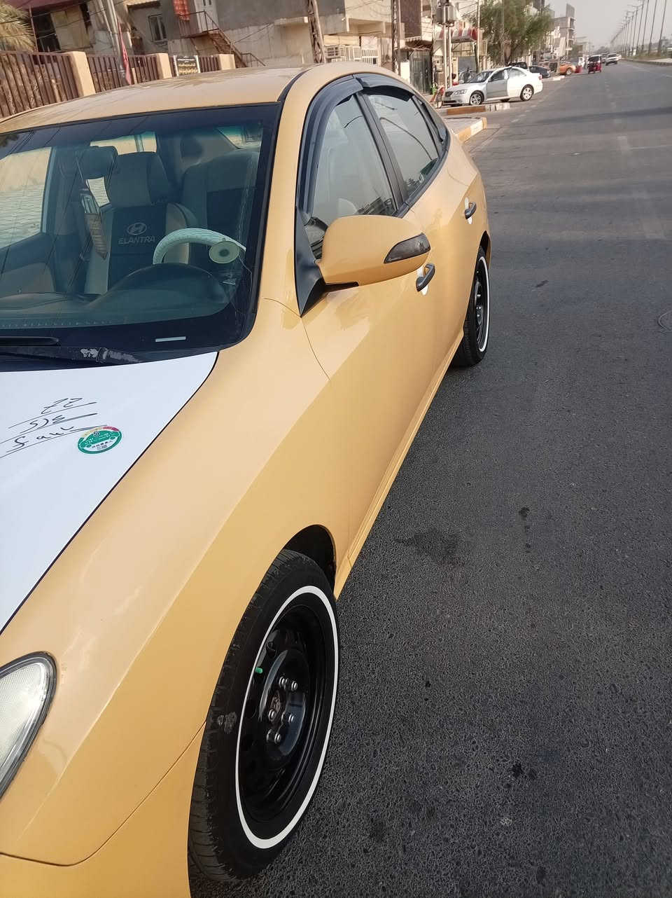 السلام عليكم إلنترا للبيع ٢٠١١ خليجي مكينة ٢٠٠٠ رقم بغداد بسمي تخم تاير جديد صدر أمامي خلفي جديد السيارة كفالة عامة من الحادث بدون ضرر مكان السيارة ديالى بعقوبة التحرير للإتصال على الرقم ***********
