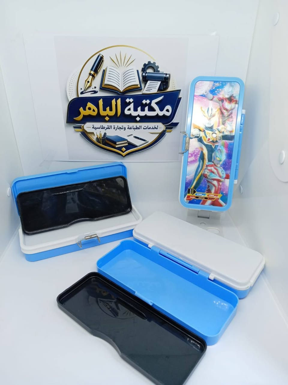 تشكيلة من محافظ الأقلام المميزة ✨
📍 العنوان: #عنه_نهاية_شارع_الحضرة_قرب_جامع_النور
📞 للتواصل معنا مراسلتنا على الخاص أو الاتصال على الأرقام التالية:
***********
***********
🚚 خدمة التوصيل داخل القضاء مقابل 1000 دينار فقط
🚛 التوصيل لجميع المحافظات مقابل 5000 دينار
مكتبة الباهر… كل ما تحتاجه بين يديك 📚✏️
