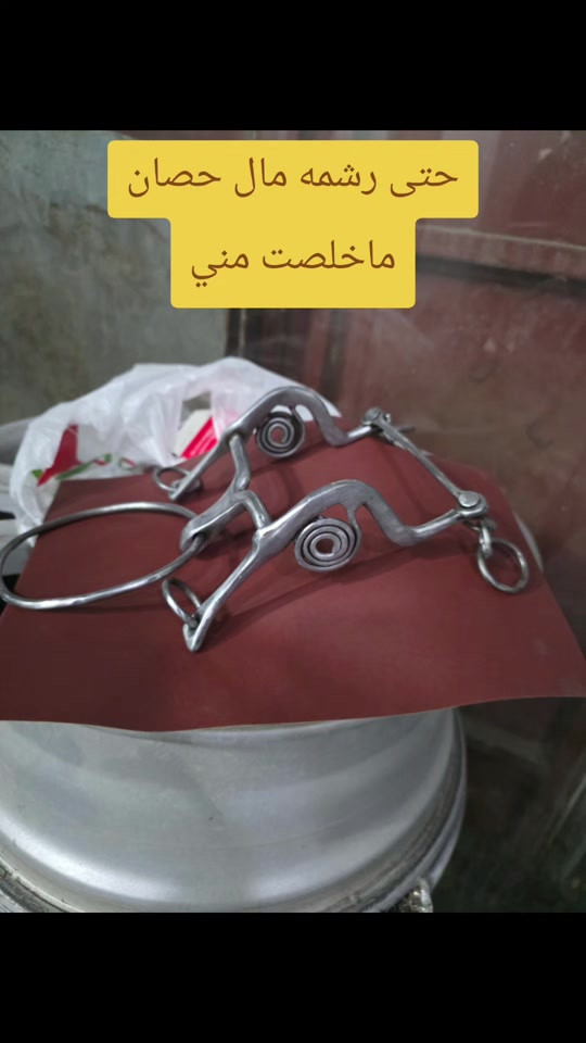 #محمد_كوستم 

نص مكتوب في الصور:
- حتی رشمه مال حصان ماخلصت مني