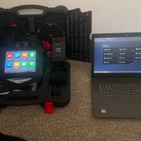 Autel MS909 • لابتوب Lenovo • برمجة وفحص