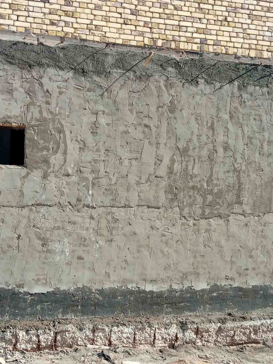 لبخ • تشميع خارجي • داخل العمارة
