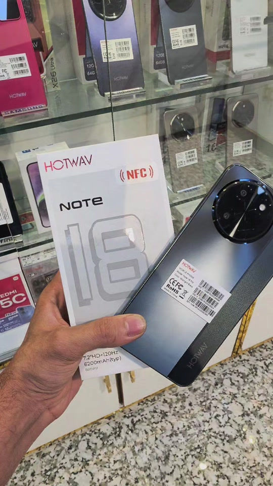 📱 Hotwav Note 18 Pro 🔥 🔹 سعة التخزين: 128GB 🔹 الذاكرة العشوائية (RAM): 16GB 🔹 البطارية: 6200mAh 🔋 🔹 حجم الشاشة: 7.2 إنش 🔹 معدل تحديث الشاشة: 120Hz ⚡ 🔹 مواصفات مميزة وتجربة استخدام رائعة 💰 السعر: 200 ألف دينار فقط 🚚 التوصيل مجاني لجميع المحافظات العراقية 📍 العنوان: بغداد – الكمالية – شارع الجامع – قرب نجارة عقيل مدلول 📞 للاستفسار: *********** #اكسسوارات #تابلت_اطفال #موبايلات #شاشات_أندرويد #اجهزة 
