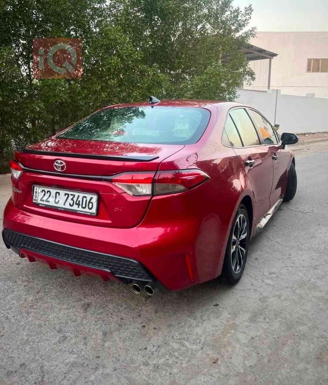 السلام عليكم 
تيوتا كورلا ٢٠٢٠ SE SPORT
فول مواصفات گير ومكينة بحالة الوكالة 
ومحافض عليها بادق التفاصي من ناحية دهن مكينه ودهن گير وادامة 
السيارة قبل فترة صبغنا البنيد لان جان جارد من الشمس وموجوده صوره قبل الصبغ حتى يكون اثبات ان ما مطخوخ 

ملاحظة: الحادث جاملغ  فقط وتم صبغ البنيد لان جارد 
وتم تبديل الدعامية 

طبقة حماية كلير عدا القماره 

السياره مكفوله كير محرك
وسعرها ١٣٠$  
وهذا الرقم بي واتساب 
***********
مكاني حي الجهاد
