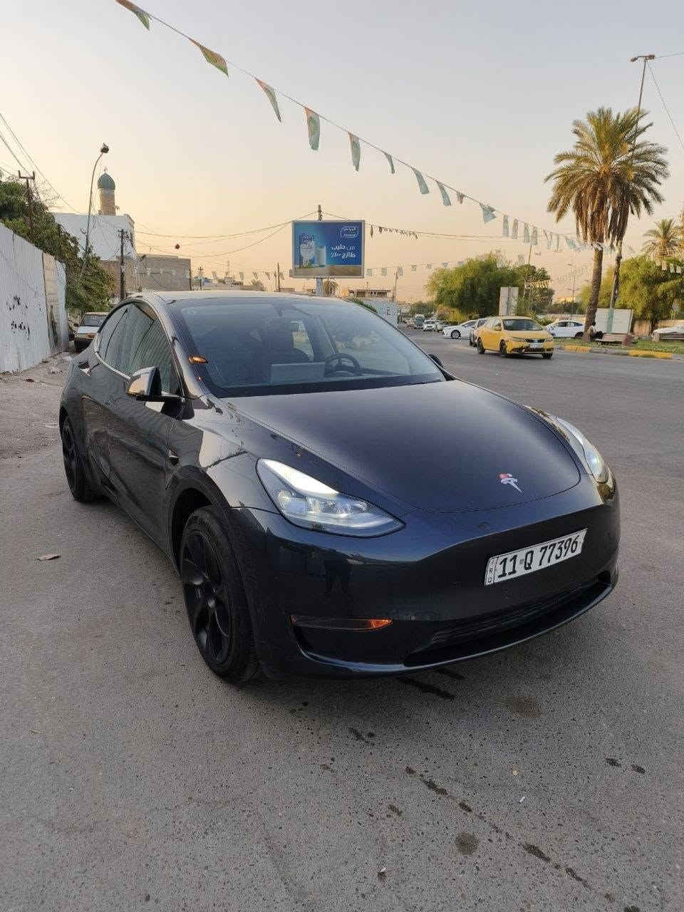 السلام عليكم👋
تسلا موديل y (موديل 2024) وارد امريكي رقم بغداد بأسمي
ماشيه 38000 كيلو 
تك ماطور  السياره اونلاين 
🛑حادث امريكه قبغ جنطه و جاملغ خلفي بدون دواخل وبدون ايرباك
السياره جداً جديده وبيهه اضافات  برده كهرباء  شاشه اضافيه وستيرن نص  رياضي و تلبيسة مقاعد  وشاحن اصلي مال تسلا 
السعر  (💰$ 200💰) وبيهه مجال
بيع او مراوس المكان بغداد الصليخ او البنوك
📞📞***********
