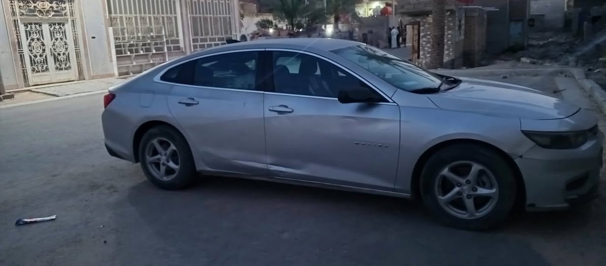 سيارة ماليبو موديل 16الشكل الجديد رقم نجف حادث امريكا كما في الصوره بالعراق جاملغ حاره مرجعينه وبيه بارد بالبيباب كير ومكينه مكفولات سعر 70 مكاني البصره قضاء المدينه *********** البصرة, العراق
