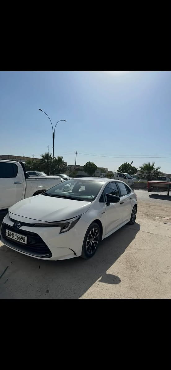 كورلا 2024  الشكل الامريكي ماشيه 23,000 فقط مكفوله عدا بارد جدا يسيط مبين بالسونار  رقم بابل باسمي مكانها بابل معروضه ب 149 وبيها مجال قليل ***********
