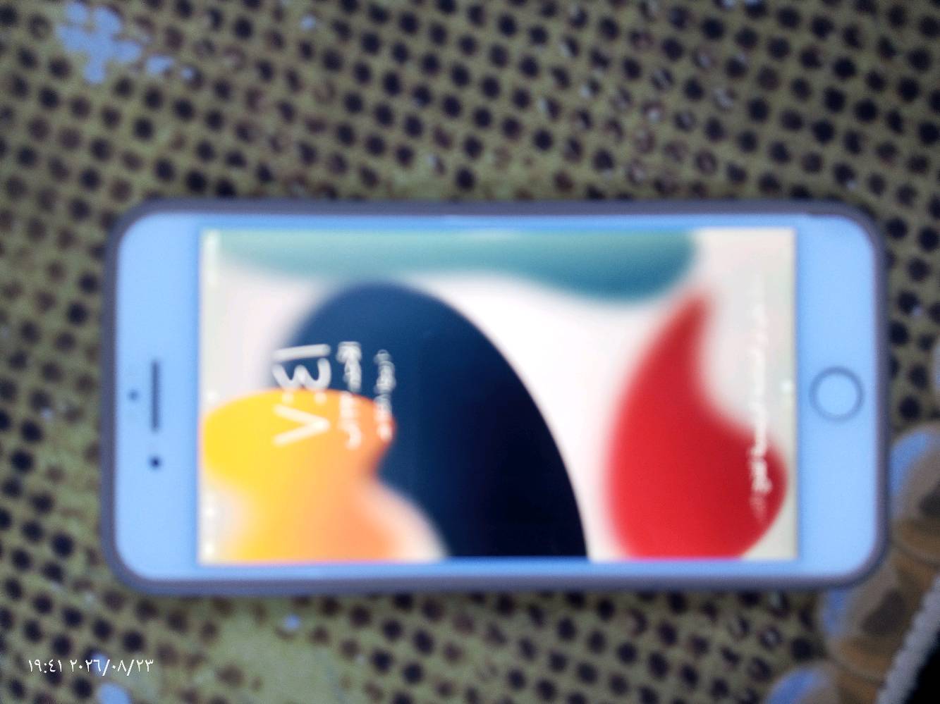 ايفون 7بلاس 
مبدل بطارية فقط 
ذاكرة 128 
المكان السماوة 
الرقم ***********