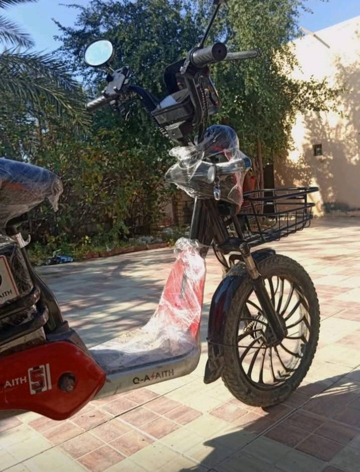 دراجه شحن • سرعه ٦٠ • ٤ بطاريات