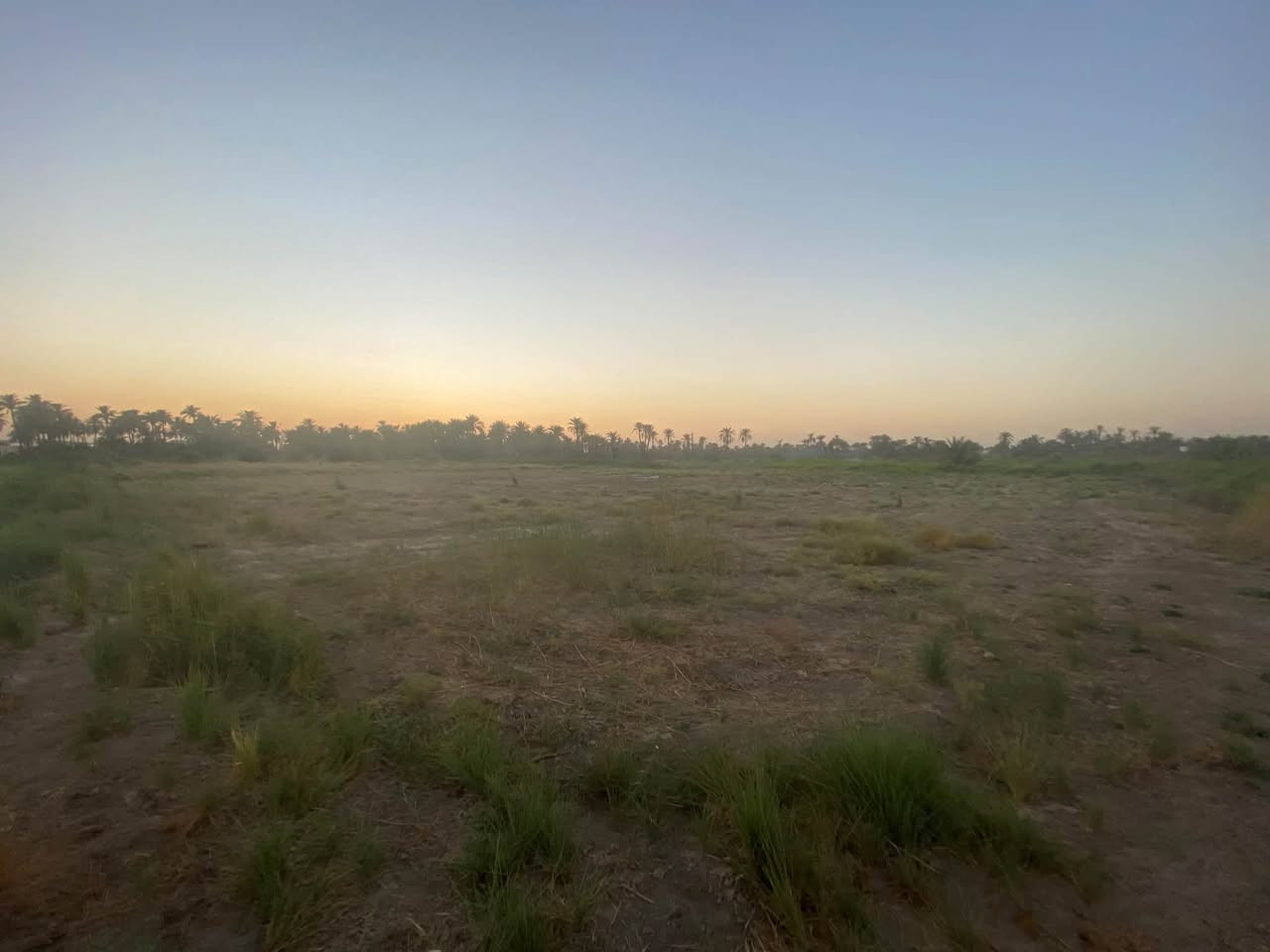 السلام عليكم قطعه ارض للبيع المساحه 4356متر مربع المكان طريق حله ديوانيه للستفسار ***********
