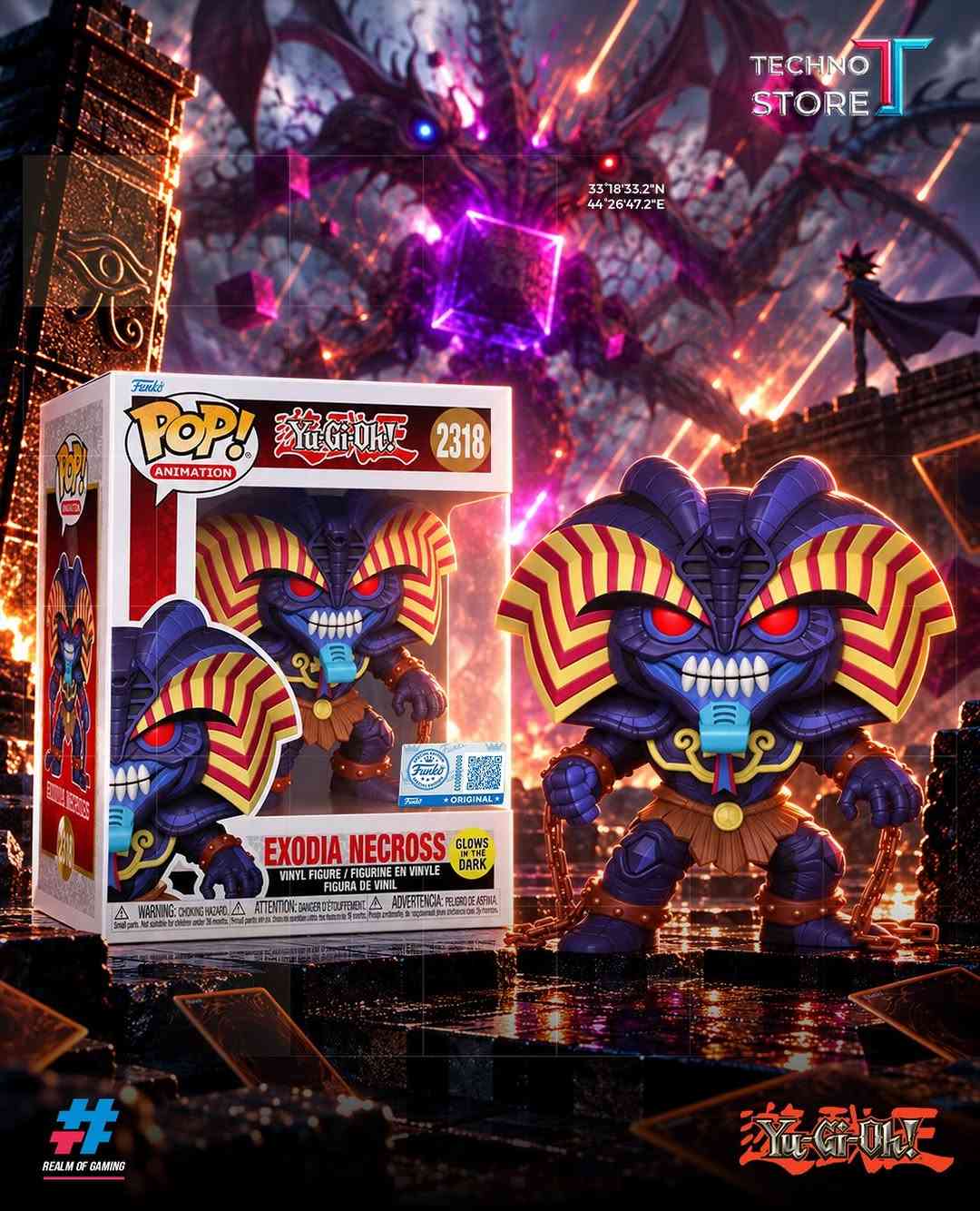 ⚡️ IT’S TIME TO DUEL! ⚡️
Figurs Yu-Gi-Oh! وصلت 🃏🔥
من Yugi وKaiba إلى Dark Magician وKuriboh 😎

📦❤️‍🔥توجد خدمه توصيل داخل بغداد والمحافظات ❤️‍🔥📦

✅‌‎الموزع المعتمد لشركه فونكو بالعراق
✅‌‎موزع معتمد لبطاقات يوغي بالعراق

‌‎1️⃣الفرع الاول
بغداد - الكاظمية - شارع اكد
***********

‌‎2️⃣الفرع الثاني
بغداد - شارع الصناعة - قرب شركة النبع
***********
***********⁩l

نص مكتوب في الصور:
- TECHNO STORE 33°18'33.2"N 44°26'47.2"E
- TECHNO STORE 33°18'33.2"N 44°26'47.2"E # REALM OF GAMING
- TECHNO STORE 33 18'33.2"N 44 26'47.2"E # REALM OF GAMING
- TECHNO STORE 331833.2N 442647.2E
- TECHNO STORE 33 18'33.2"N 44 26'47.2"E
- TECHNO STORE 3318'33.2"N 4426'47.2"E REALM OF GAMING
- TECHNO STORE 33°18'33.2"N 44°26'47.2"E REALM OF GAMING
- TECHNO STORE 33 18 33.2 N 44 26 47.2 E REALM OF GAMING
- TECHNO STORE 3318'33.2"N 4426'47.2"E
- TECHNO STORE 33 18 33.2 N 44 26 47.2 E
